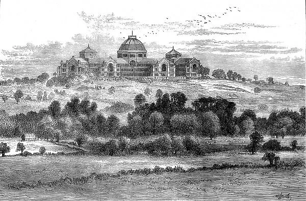 Alexandra Palace, Muswell Hill, London, 1871