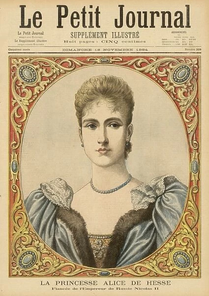 Alexandra / Pj 1894. ALEKSANDRA FYODOROVNA Empress of Russia