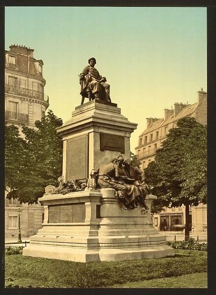 Alexandre Dumas monument, Paris, France