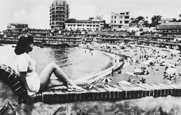 Framed Print : Alexandria - Mediterranean Resort Scene Framed Print : Alexandria - Mediterranean Resort Scene