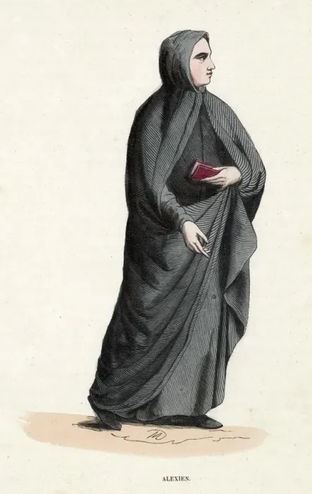 Framed Print : ALEXIAN. Monk of the ORDER OF SAINT ALEXIS (Netherlands). Date: 1848 Framed Print : ALEXIAN. Monk of the ORDER OF SAINT ALEXIS (Netherlands). Date: 1848
