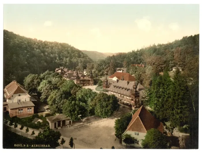 Framed Print : Alexisbad, Hartz, Germany Framed Print : Alexisbad, Hartz, Germany