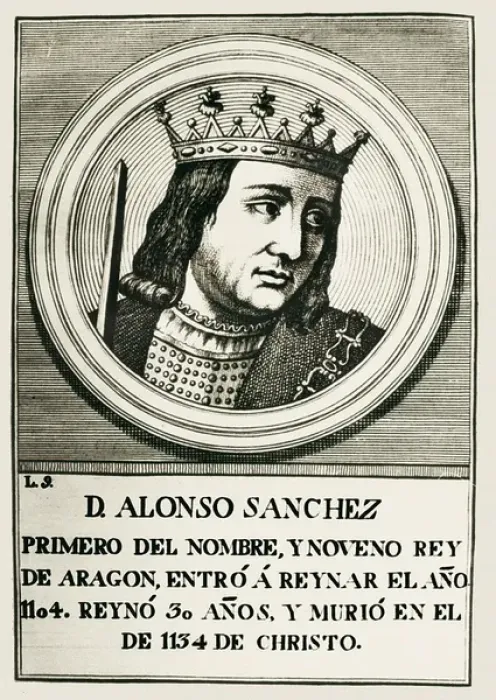 Framed Print : Alfonso I, The Battler (1073-1134). King of Aragon Framed Print : Alfonso I, The Battler (1073-1134). King of Aragon