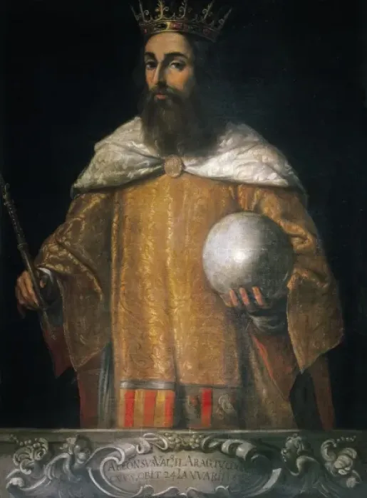 Framed Print : ALFONSO III of Catalonia, IV of Aragon, called
