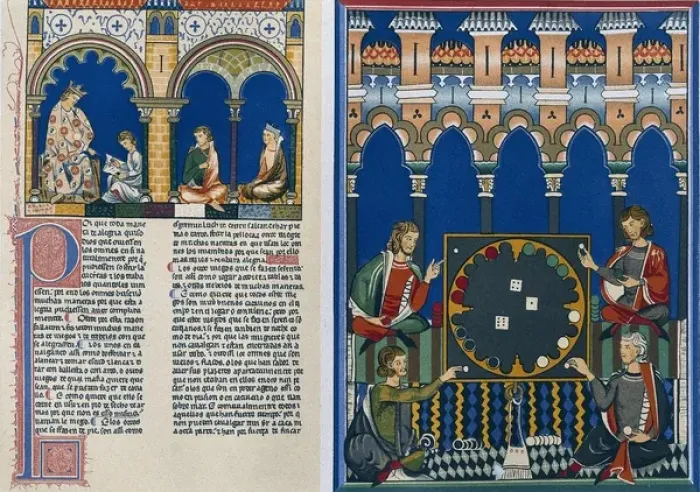 Framed Print : Alfonso X, called The Wise (1221-1284). Book of Framed Print : Alfonso X, called The Wise (1221-1284). Book of