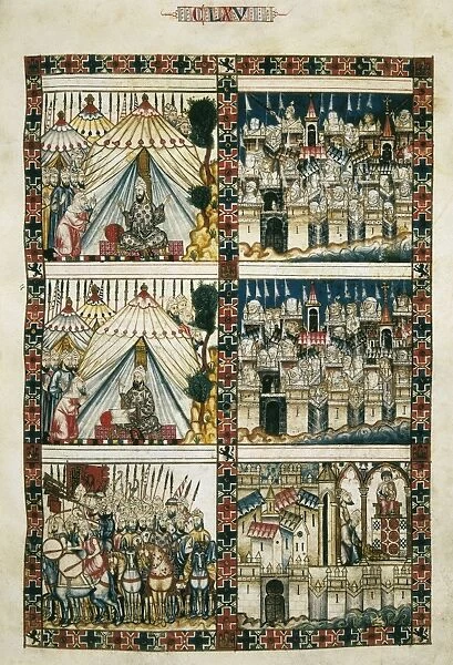 Alfonso X, called The Wise (1221-1284). Cantigas