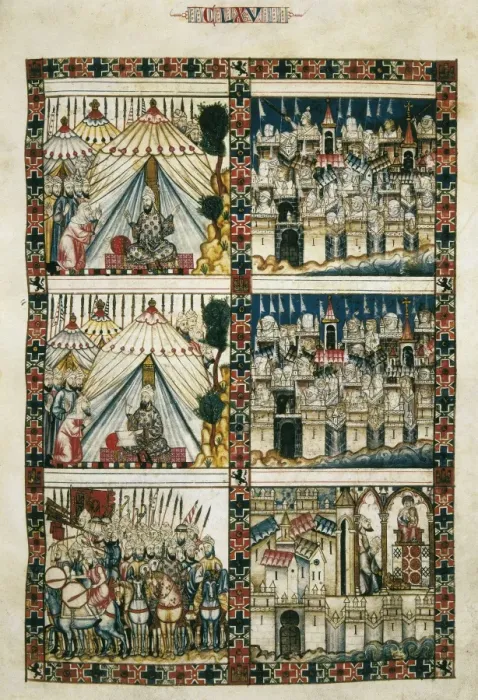 Framed Print : Alfonso X, called The Wise (1221-1284). Cantigas Framed Print : Alfonso X, called The Wise (1221-1284). Cantigas
