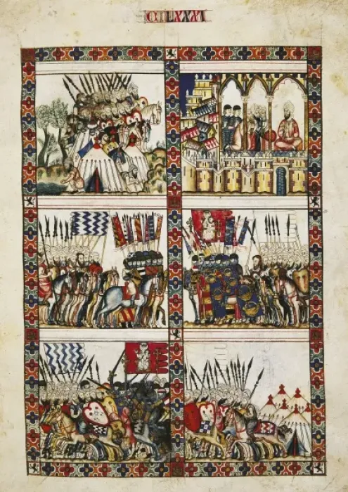 Framed Print : Alfonso X, called The Wise (1221-1284). Cantigas Framed Print : Alfonso X, called The Wise (1221-1284). Cantigas