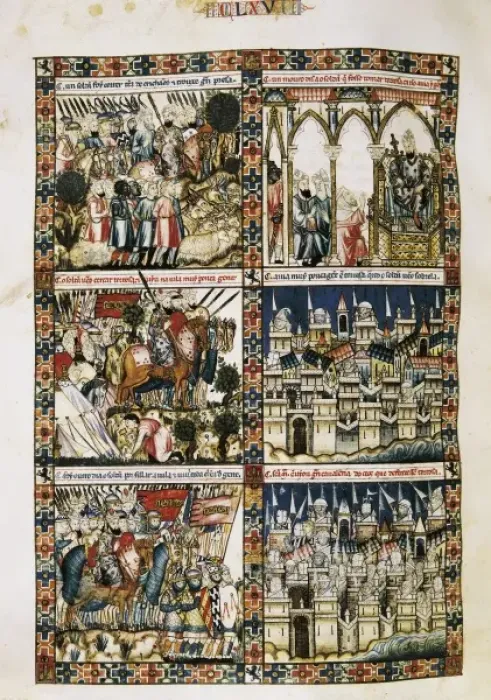Framed Print : Alfonso X, called The Wise (1221-1284). Cantigas Framed Print : Alfonso X, called The Wise (1221-1284). Cantigas