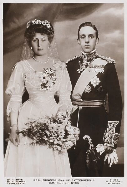 Alfonso XIII Wedding Day