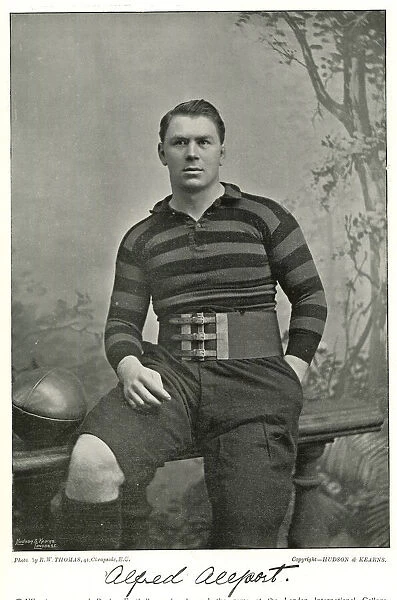 Alfred Allport, England Rugby International player