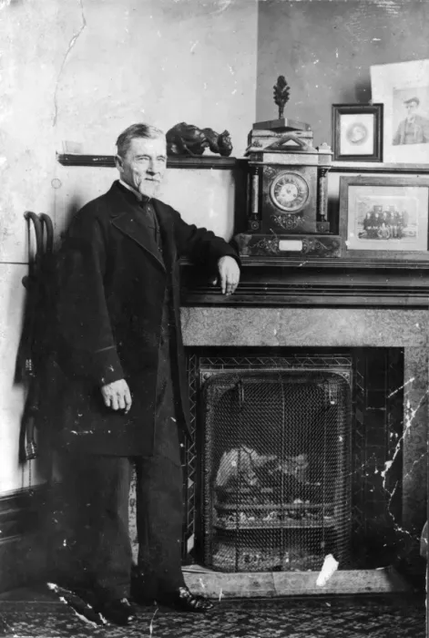 Framed Print : Alfred Clayton, Botany Attendant, c. 1894 Framed Print : Alfred Clayton, Botany Attendant, c. 1894