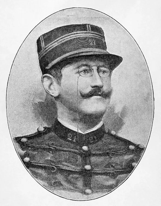 Framed Print : Alfred Dreyfus (1859-1935). French military officer Framed Print : Alfred Dreyfus (1859-1935). French military officer