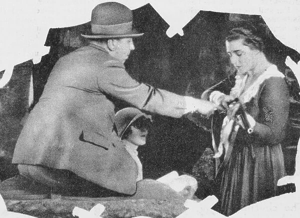 Alfred Hitchcock and Nita Naldi (1926)