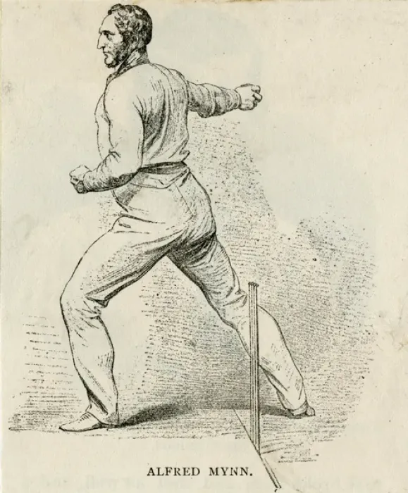 Framed Print : Alfred Mynn / Cricketer Framed Print : Alfred Mynn / Cricketer