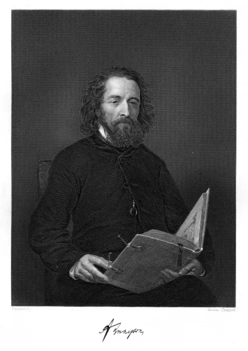 Framed Print : Alfred Tennyson Framed Print : Alfred Tennyson