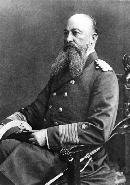 Alfred von Tirpitz German Admiral Print circa 1909. Art Prints