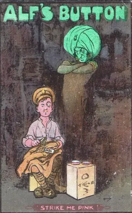 Framed Print : Alfs Button, a play by W A Darlington