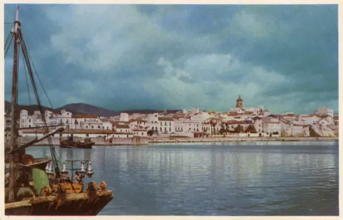 Framed Print : Algeciras, Spain - Partial View from the Port Framed Print : Algeciras, Spain - Partial View from the Port