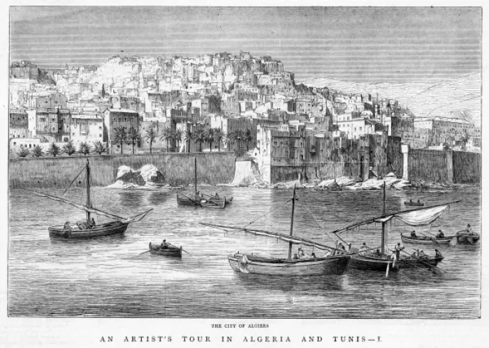 Framed Print : Algeria Algiers Framed Print : Algeria Algiers