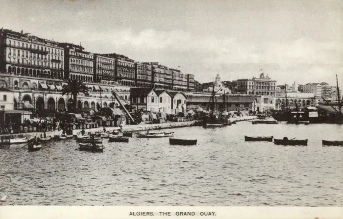 Framed Print : Algeria - The Grand Quay, Algiers Framed Print : Algeria - The Grand Quay, Algiers