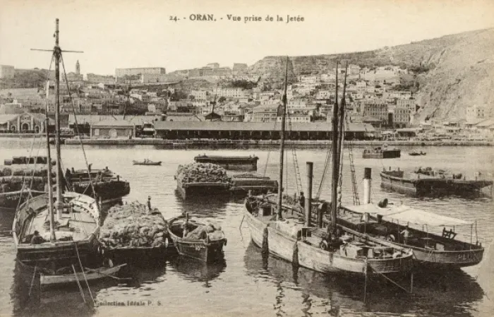 Framed Print : Algeria - Oran - View from the Pier Framed Print : Algeria - Oran - View from the Pier