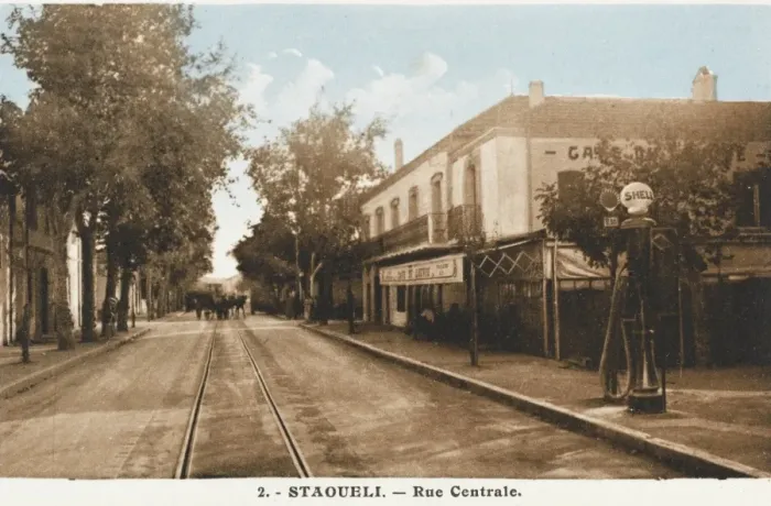 Framed Print : Algeria - Staoueli - Rue Centrale Framed Print : Algeria - Staoueli - Rue Centrale