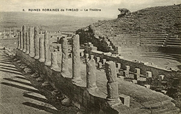 Algeria - Timgad - The Theatre
