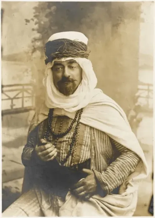 Framed Print : Algerian Chieftain Framed Print : Algerian Chieftain