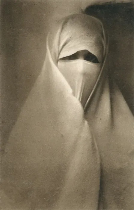 Framed Print : Algerian woman behind the veil Framed Print : Algerian woman behind the veil