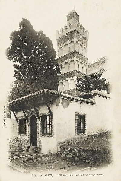 Algiers, Algeria, Mosque of Sidi Abderhaman