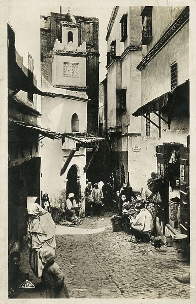 Algiers, Algeria - Narrow Street in the Casbah