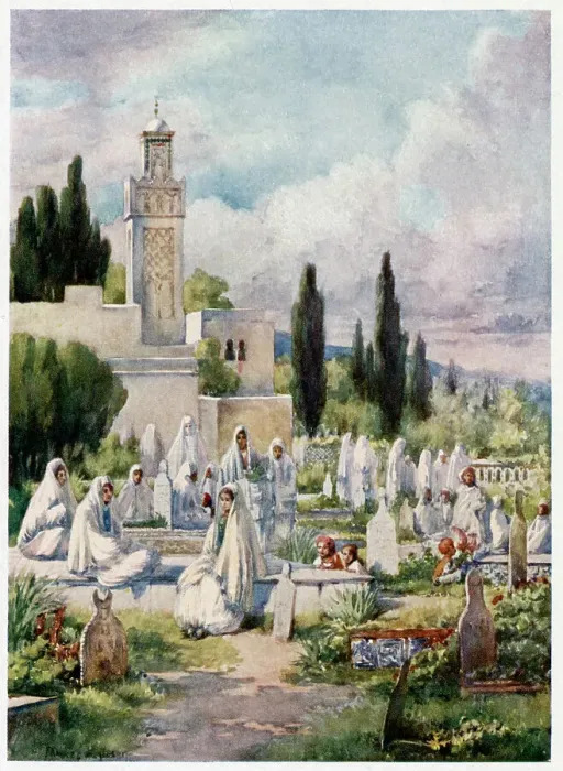 Framed Print : ALGIERS CEMETERY Framed Print : ALGIERS CEMETERY