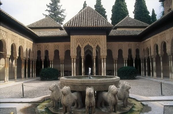 Alhambra. SPAIN. ANDALUSIA. Granada. Alhambra