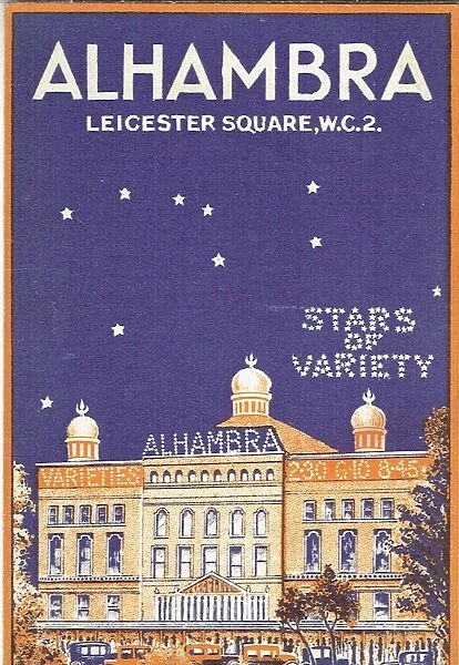 Alhambra Theatre, Leicester Square, WC1