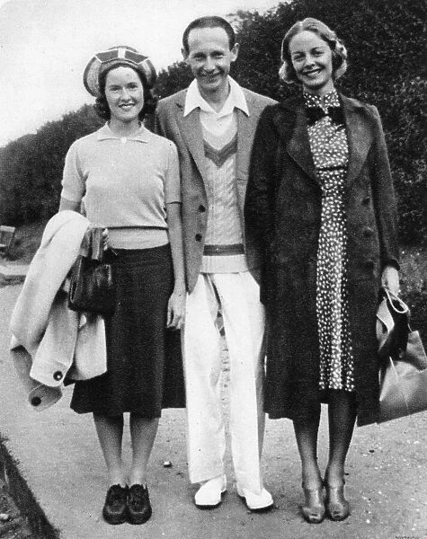Alice Marble and Jean Borotra - 1930s tennis stars