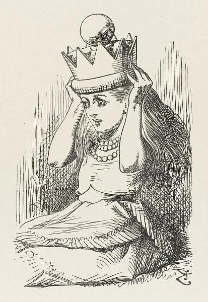Alice Tries on Crown
