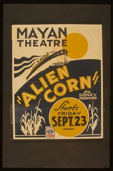 Alien corn by Sidney Howard Alien corn by Sidney Howard