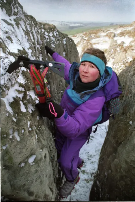 Framed Print : Alison Jane Hargreaves - British mountain climber Framed Print : Alison Jane Hargreaves - British mountain climber
