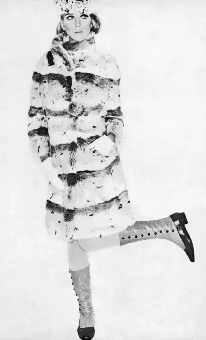 Framed Print : All the Fun of the Furs, London Life fashion spread 1966 Framed Print : All the Fun of the Furs, London Life fashion spread 1966