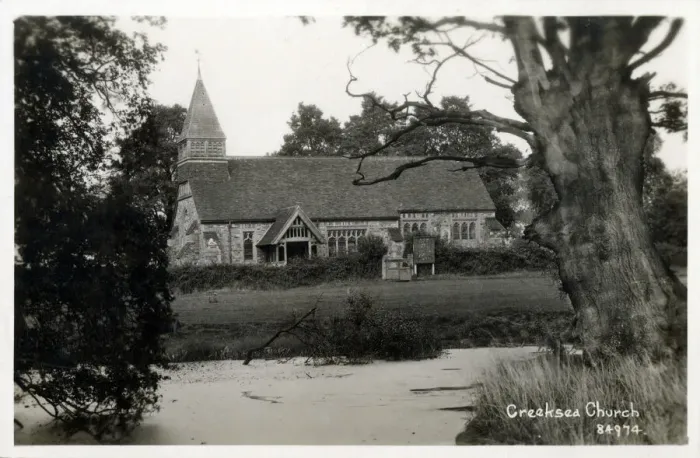 Framed Print : All Saints Church, Creeksea, Essex, England Framed Print : All Saints Church, Creeksea, Essex, England