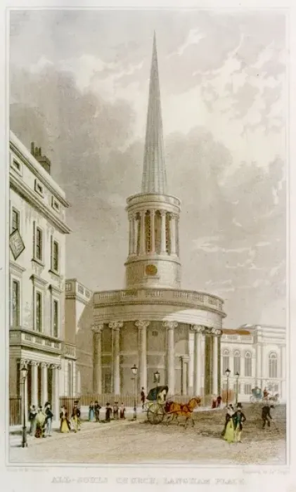Framed Print : All Souls Church Framed Print : All Souls Church