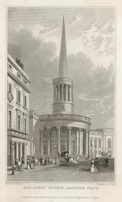 Framed Print : All Souls Langham Place Framed Print : All Souls Langham Place