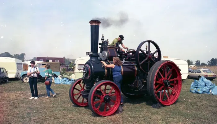 Framed Print : Allchin General Purpose Engine 1458, Jane