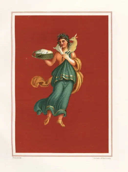 Framed Print : Allegorical figure of Spring from the west Framed Print : Allegorical figure of Spring from the west