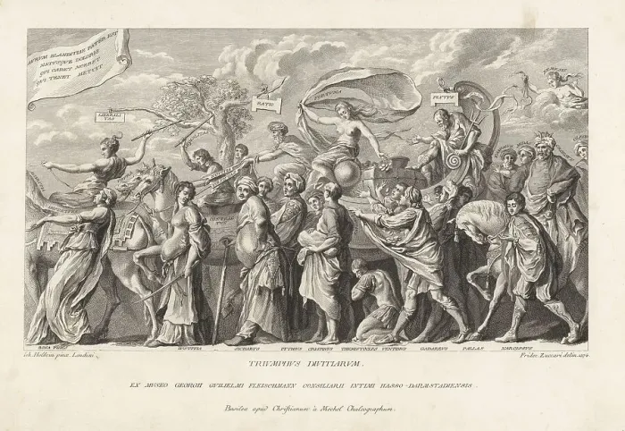 Framed Print : Allegorical procession of the Triumph of Wealth Framed Print : Allegorical procession of the Triumph of Wealth