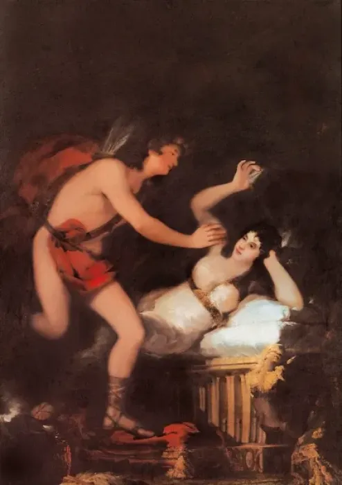 Framed Print : Allegory of Love (Cupid and Psyche) Framed Print : Allegory of Love (Cupid and Psyche)