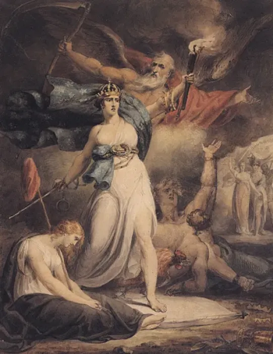 : Allegory of the Napoleonic Wars : Allegory of the Napoleonic Wars