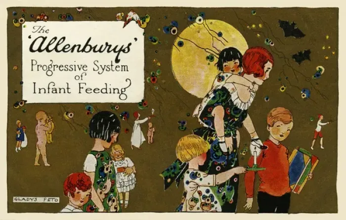 Framed Print : Allenburys Infant Feeding Framed Print : Allenburys Infant Feeding
