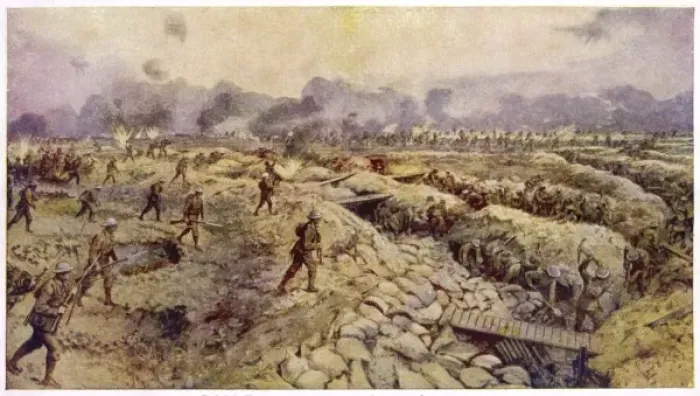 Framed Print : Allied Advance at Somme Framed Print : Allied Advance at Somme